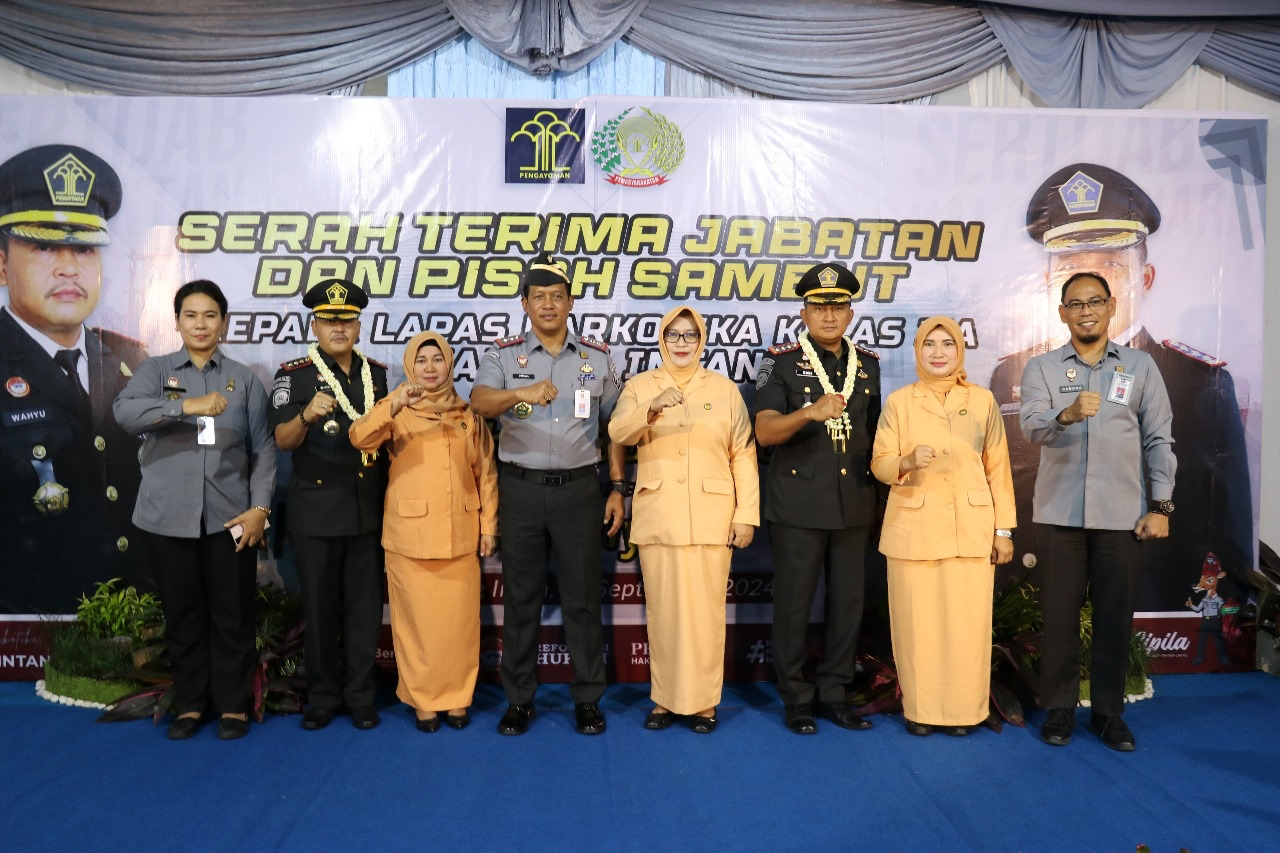 Edy Mulyono Lanjutkan Estafet Kepemimpinan Lapas Narkotika Karang Intan