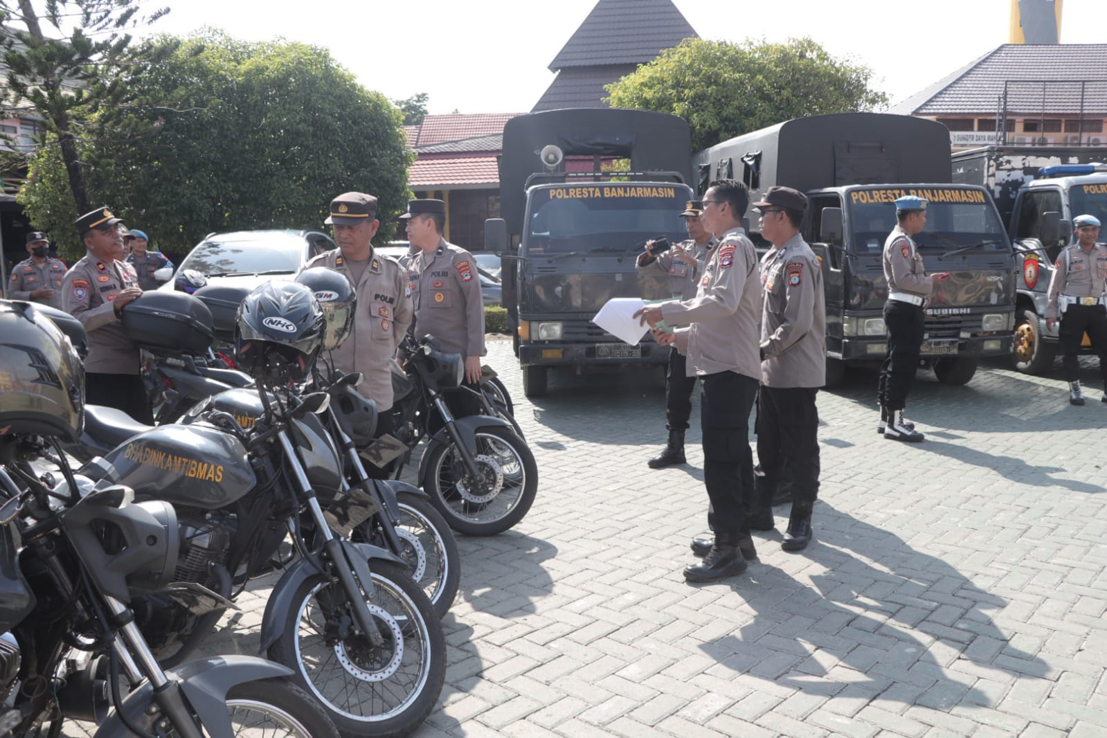 Kendaraan Dinas Polresta Banjarmasin Banyak yang Sudah Berumur, Rencana Dapat Baru