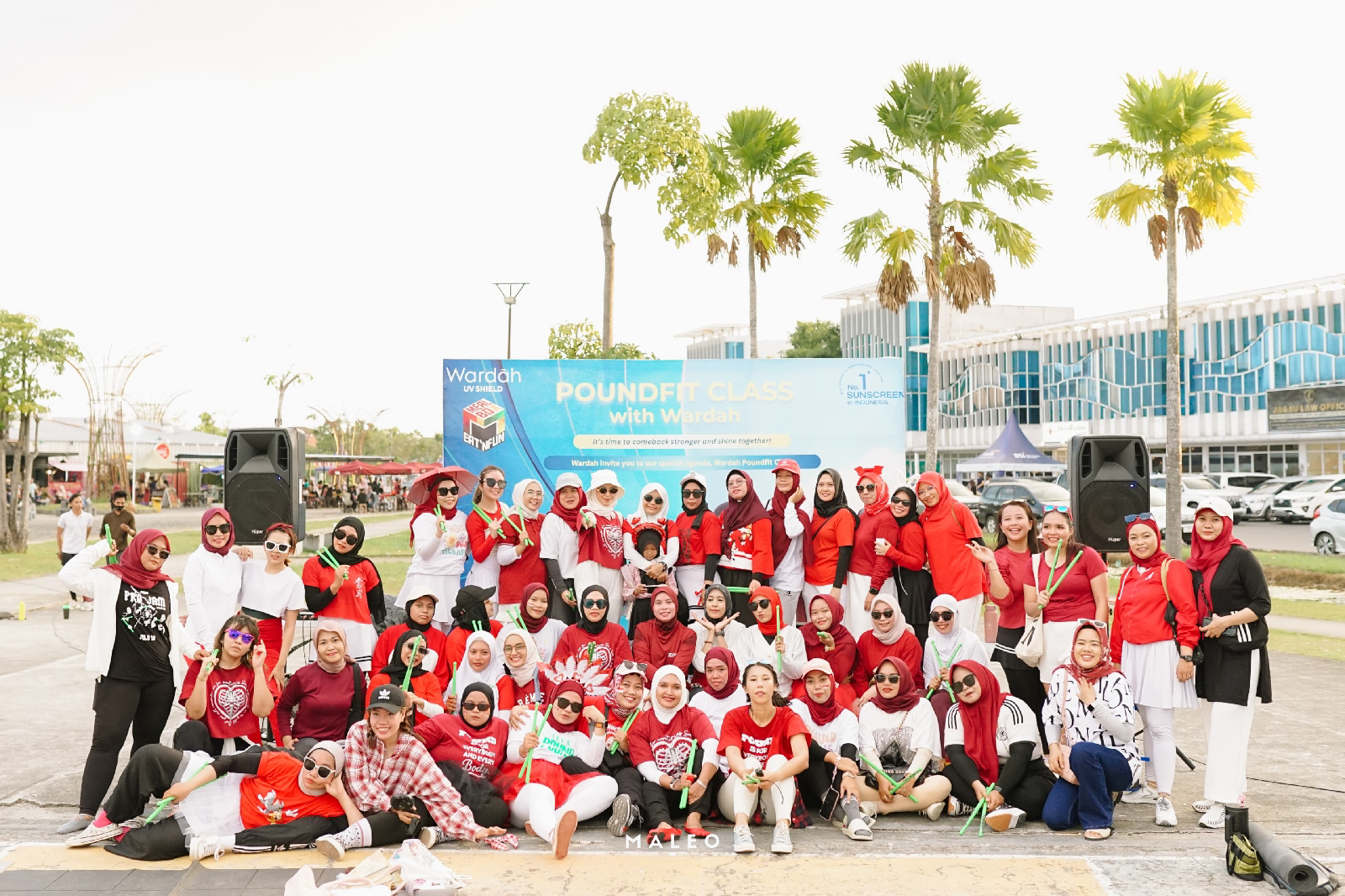 Serunya Wardah Poundfit Class Bersama Pound Pro Rifka dan Pro Mala dalam Merayakan Kemerdekaan Indonesia