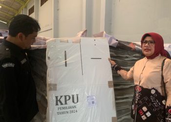 Persiapan Logistik Pilkada Banjarmasin, KPU Terima 1.940 Kotak Suara