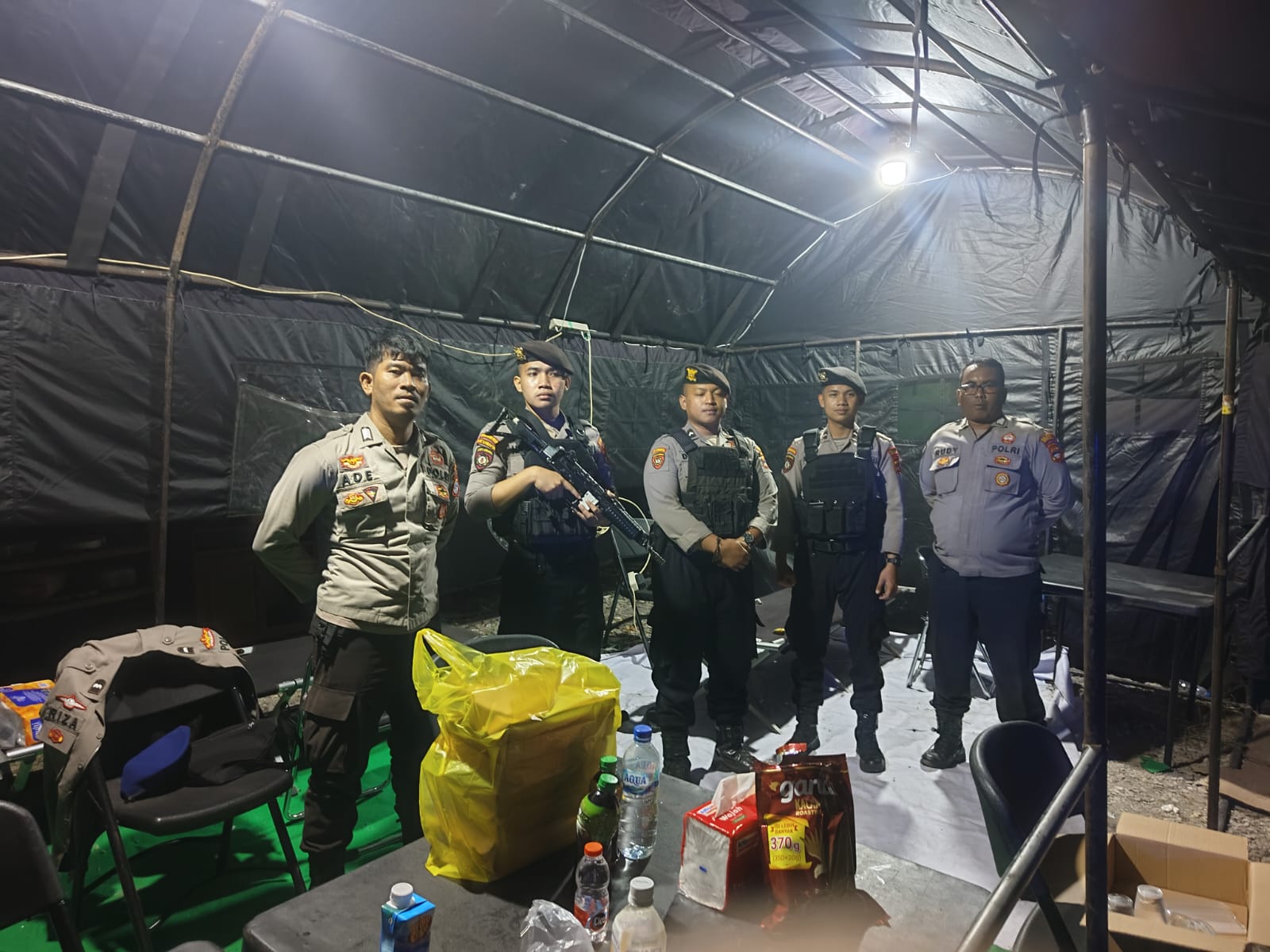 Pengamanan Logistik Pilkada 2024 Di Kota Banjarmasin Melekat Siang dan Malam