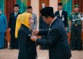 Pengukuhan Dra. Nurliani sebagai Pjs Wali Kota Banjarbaru, Menjaga Netralitas ASN Menuju Pilkada 2024