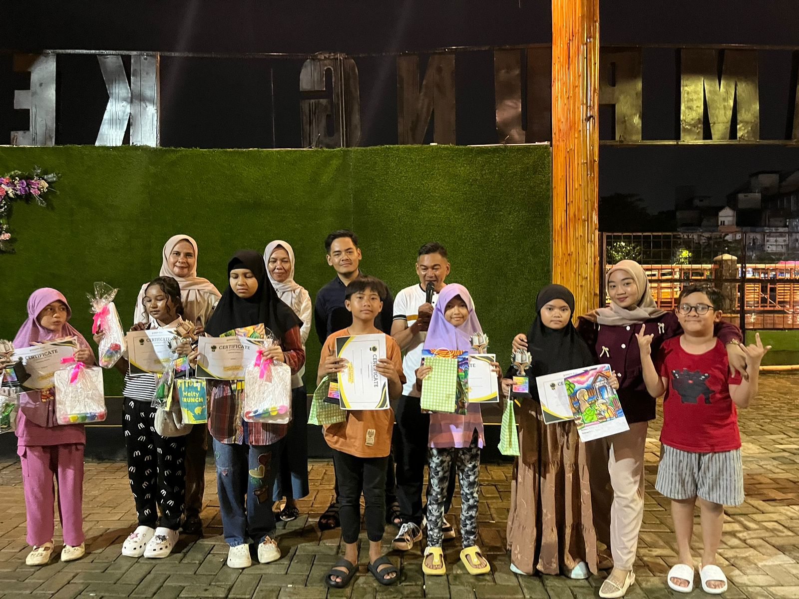 Komunitas Bakat Anak Banua Gelar Lomba Mewarnai Seru di Kampung Ketupat Banjarmasin