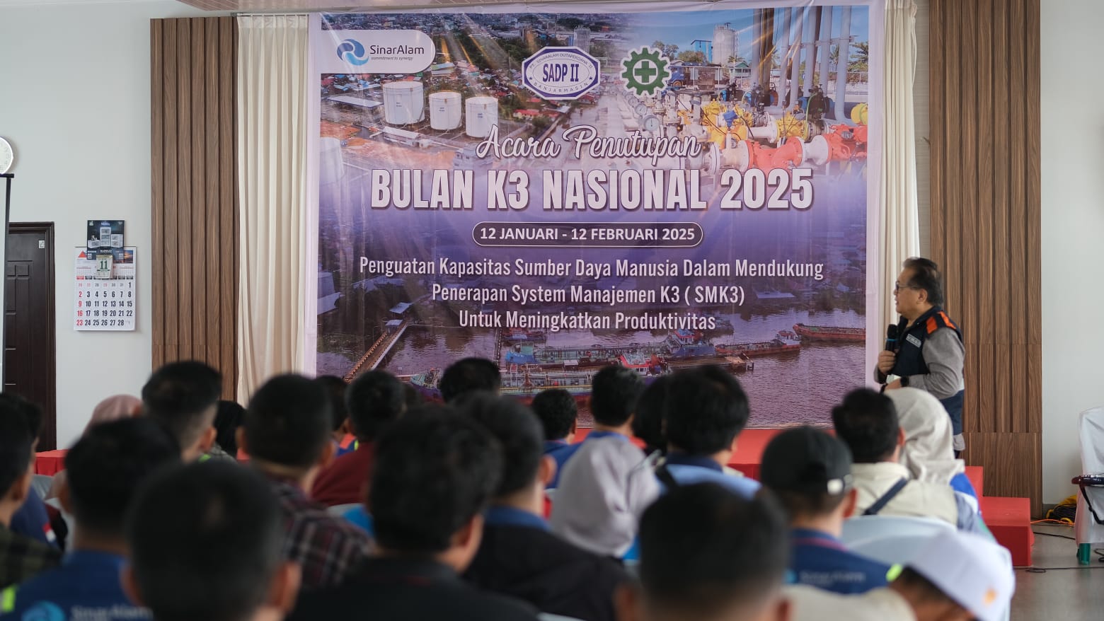 Penutupan Bulan K-3 PT Sinar Alam Duta Perdana II: Sosialisasi, Coaching, dan Lomba Meriahkan Acara