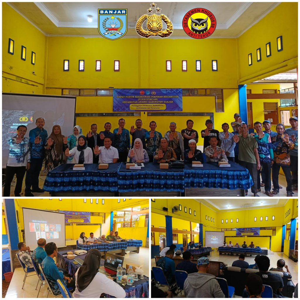 Densus 88 Antiteror Polri Sosialisasi Pencegahan Intoleransi, Radikalisme, Ekstremisme dan Terorisme