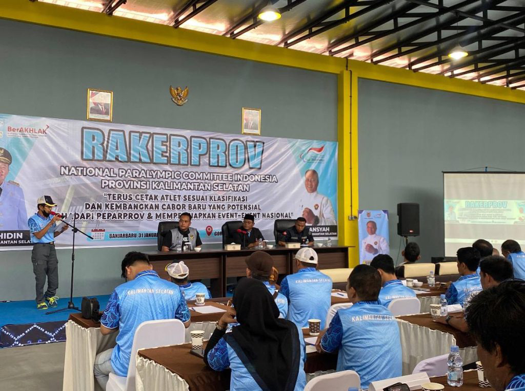 Rakerprov NPCI Kalsel Tahun 2025 : Fokus Pencetakan Atlet