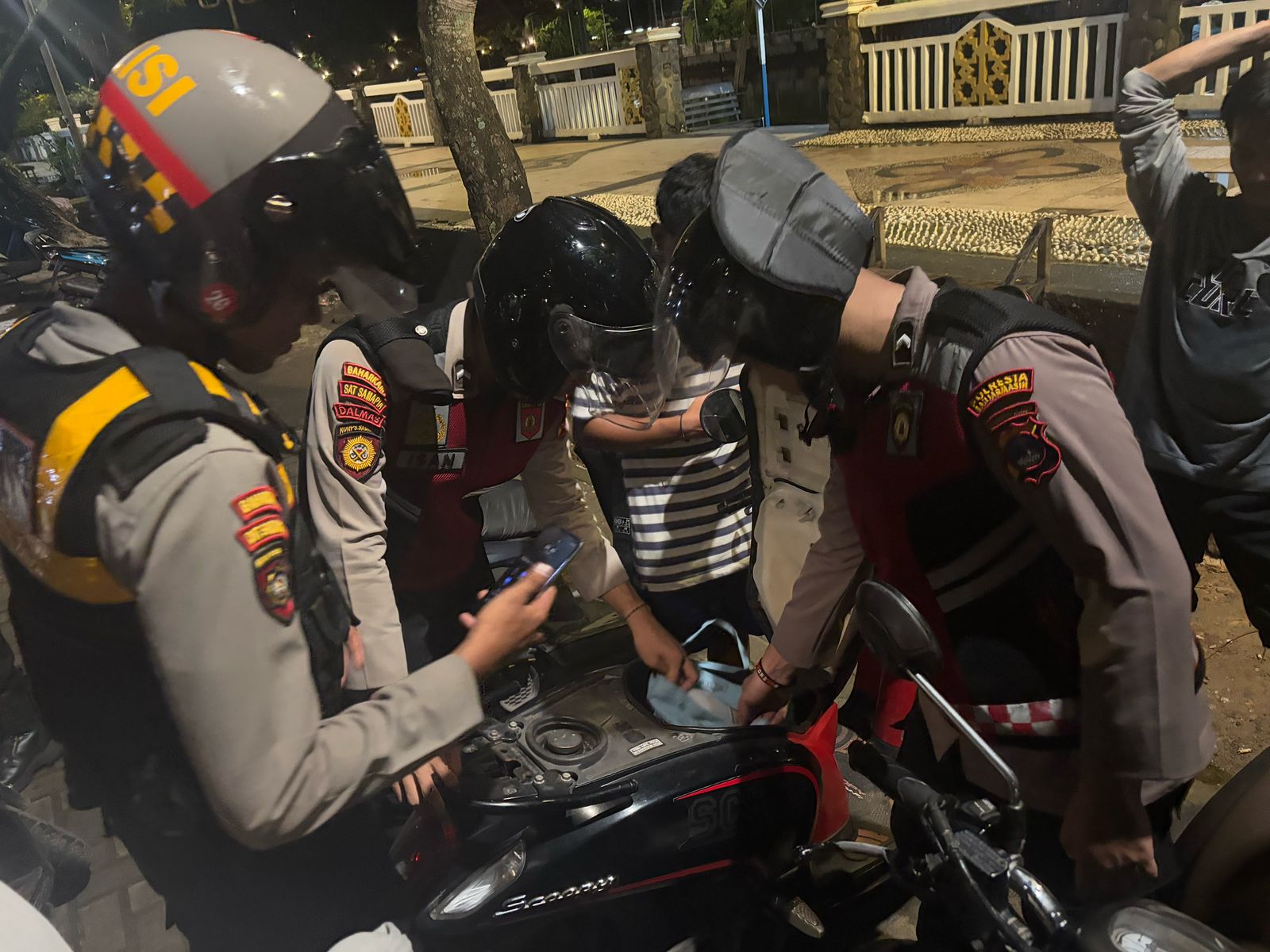 Polresta Banjarmasin Gencar Patroli, Amankan 20 Remaja Terlibat Tawuran dan Mabuk Lem