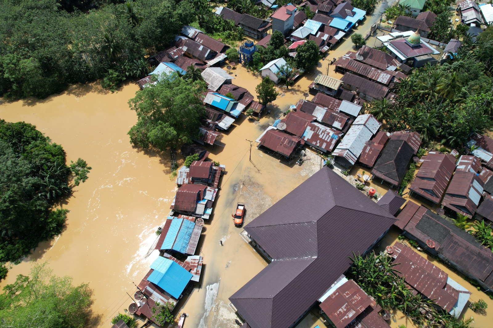 Banjir Masih Melanda Beberapa Wilayah di Balangan, BPBD Terus Pantau Kondisi