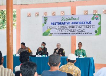 Pemdes Muara Jaya Gelar Sosialisasi Restorative Justice untuk Tingkatkan Kesadaran Hukum