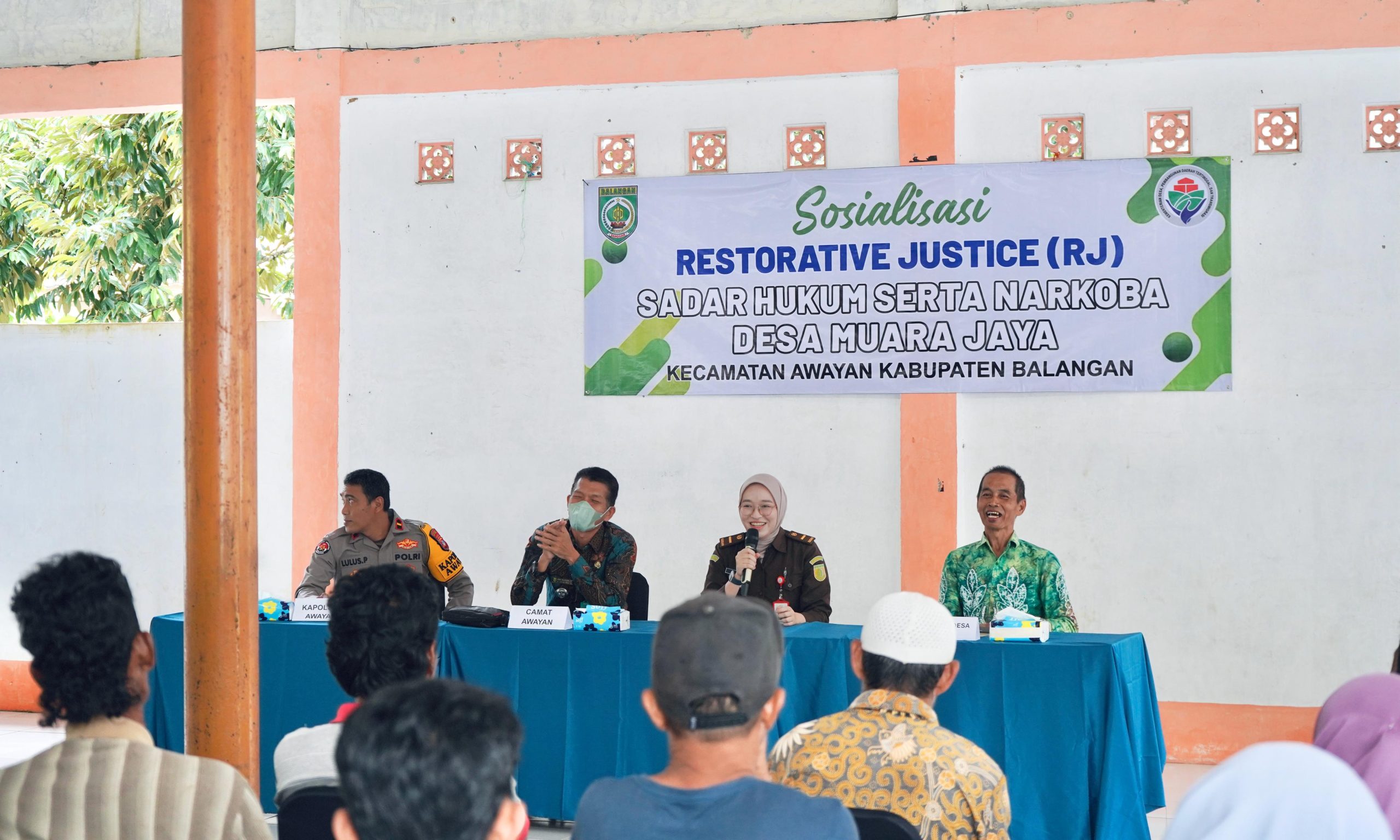 Pemdes Muara Jaya Gelar Sosialisasi Restorative Justice untuk Tingkatkan Kesadaran Hukum