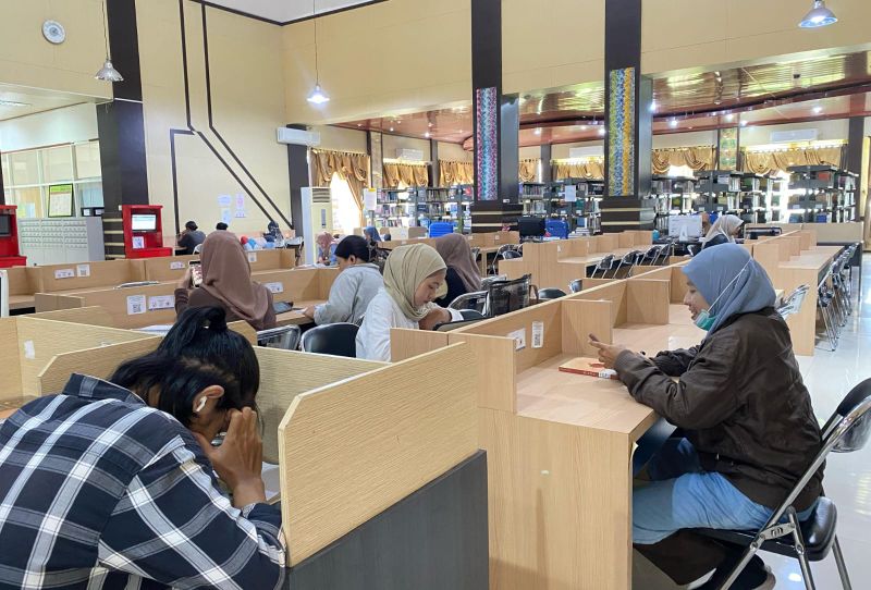 Layanan Perpustakaan Dispersip Kalsel Kembali Dibuka Pasca Libur Lebaran