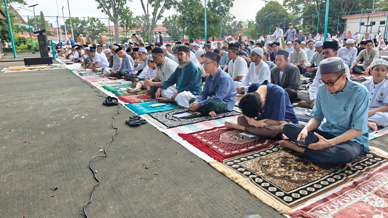 Idulfitri 1446 H, Sekda HSU Ajak Jemaah Tanamkan Nilai Kejujuran