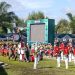 Drum Band Satpol PP Balangan Curi Perhatian di Hari Jadi ke-22