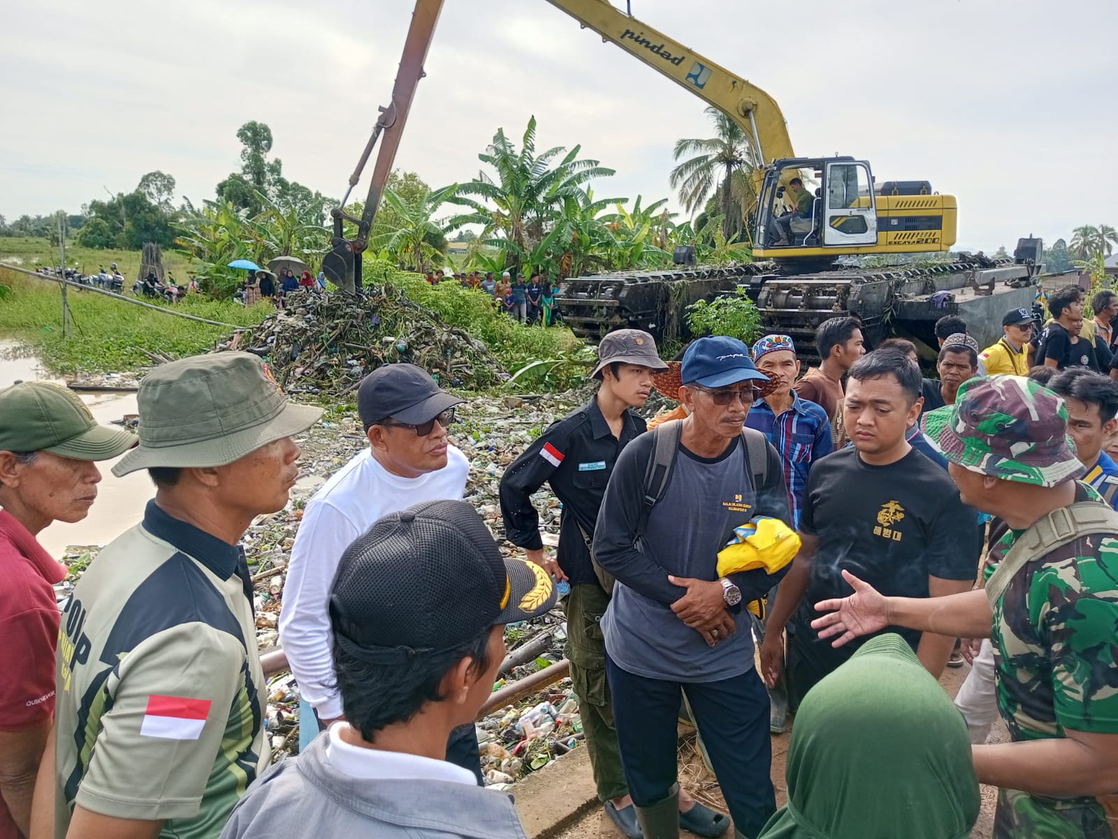 Aksi Gotong Royong Demi Optimalisasi Pertanian HSU