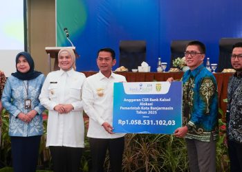 Dukung Pengelolaan Sampah, Bank Kalsel Salurkan CSR Rp1 Miliar Lebih