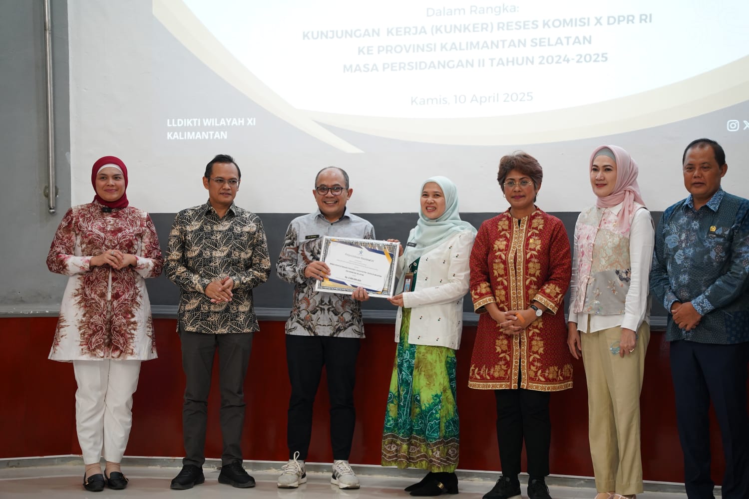 Dispersip Kalsel Terima DAK Non Fisik Rp2,49 Miliar dari Perpusnas