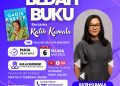 Ajak Masyarakat Lebih Dekat dengan Sastra, Dispersip Kalsel Hadirkan Ratih Kumala Bedah Novel “Gadis Kretek”