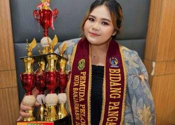 Menginspirasi! Owner KGL 23 Ramona Pranata Sabet Juara Pertama Bidang Pangan Pemuda Pelopor Kota Banjarmasin