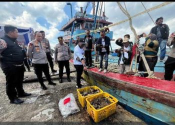 Kolaborasi Polda Kalsel dan DKP Ungkap Praktik Ilegal Penangkapan Ikan