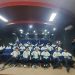 Puluhan Siswa SMPTQ Taman Cinta Al-Qur’an Nobar Film Tokoh Ulama Banjar di Perpustakaan Palnam