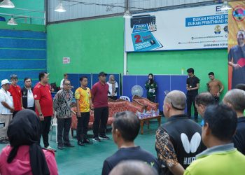 Kompetem Cup 2025 Resmi Dibuka, Ratusan Petenis Meja Ramaikan Banjarmasin