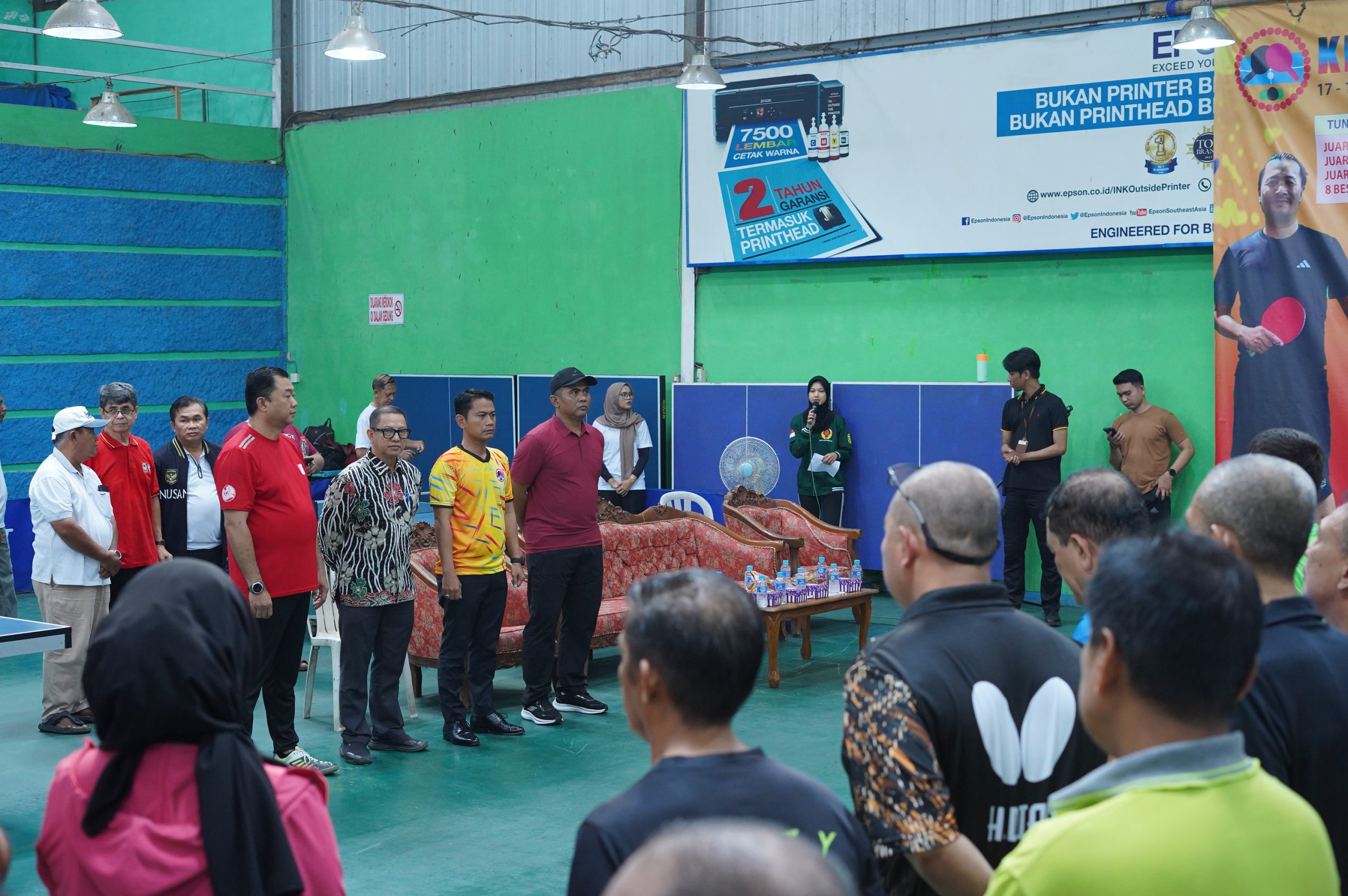 Kompetem Cup 2025 Resmi Dibuka, Ratusan Petenis Meja Ramaikan Banjarmasin