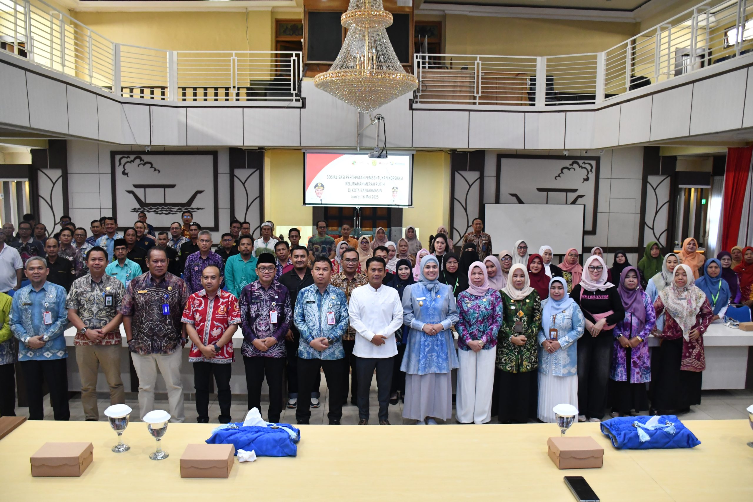 Pemkot Banjarmasin Sosialisasikan Pembentukan Koperasi Merah Putih di Seluruh Kelurahan