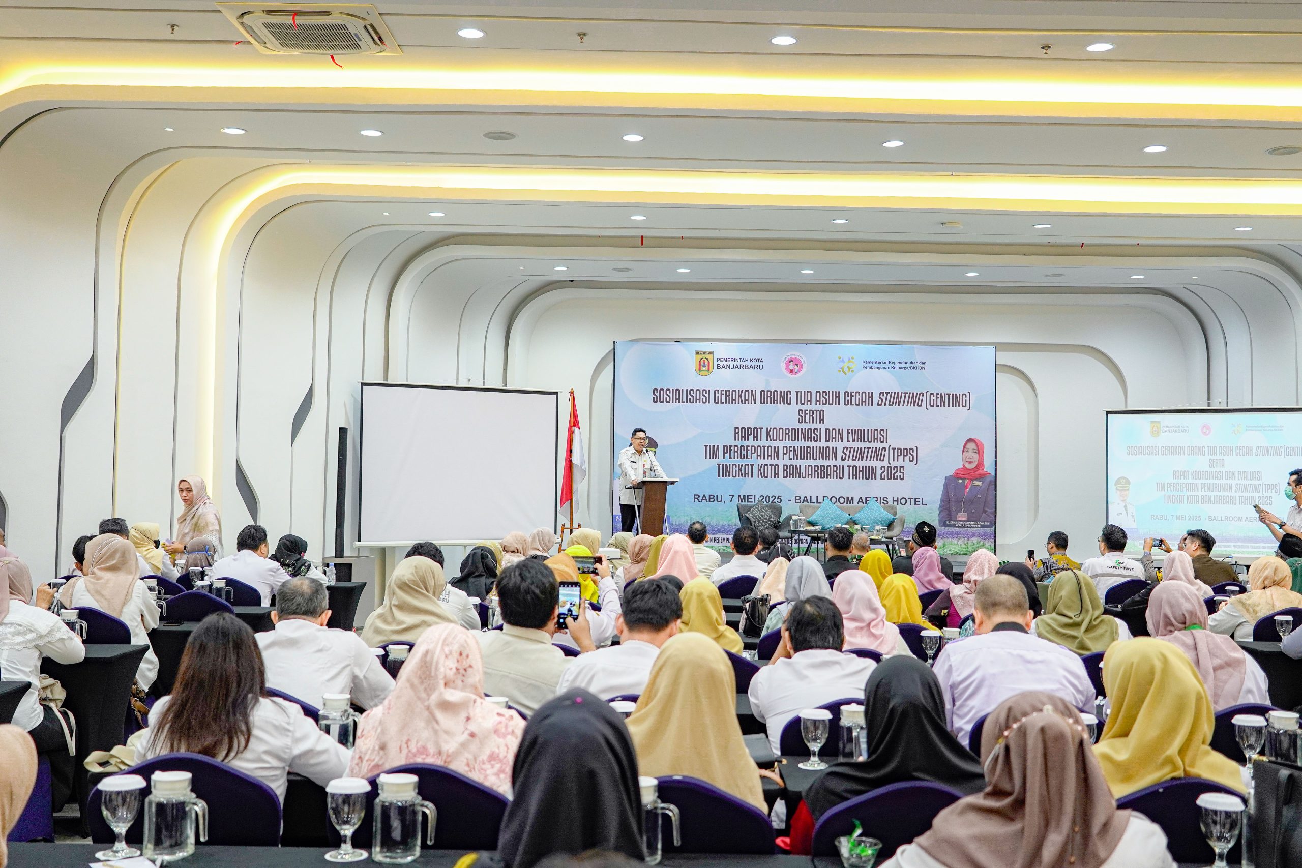 Rakor TPPS dan Sosialisasi Centing, Banjarbaru Perkuat Sinergi Cegah Stunting