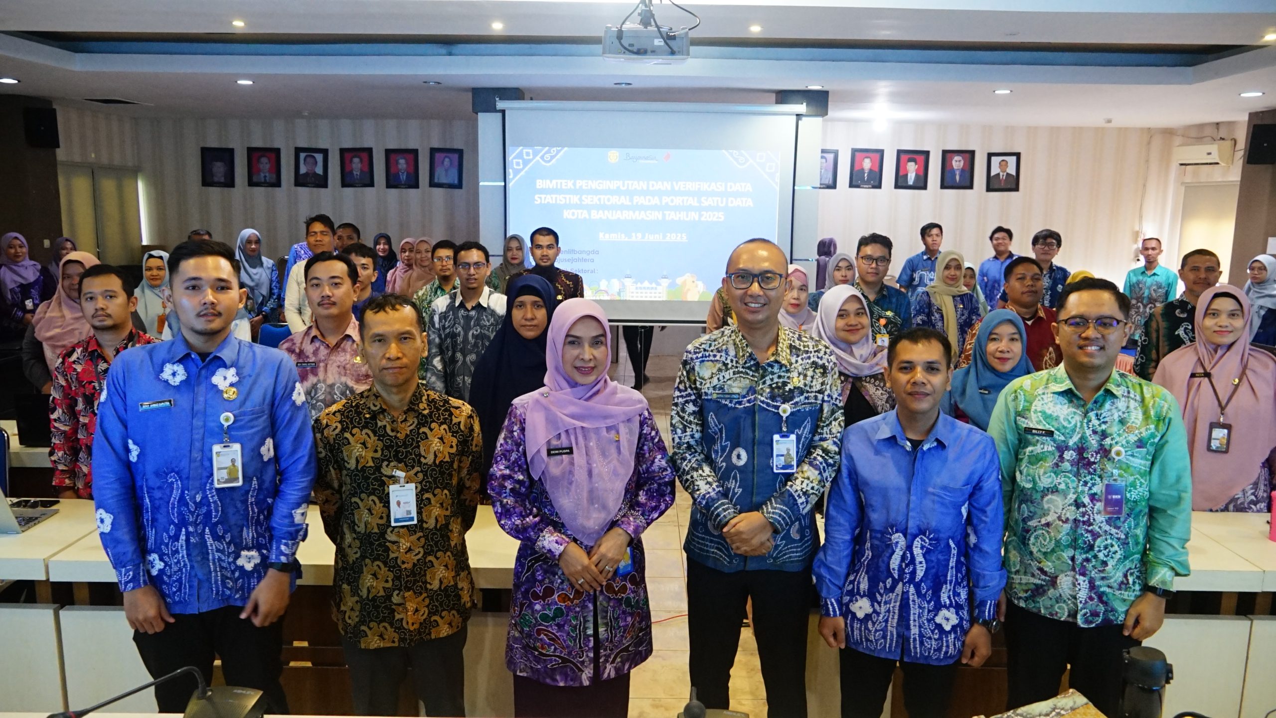 Pemkot Banjarmasin Gelar Bimtek Satu Data, Dorong Akurasi dan Integrasi Data Sektoral