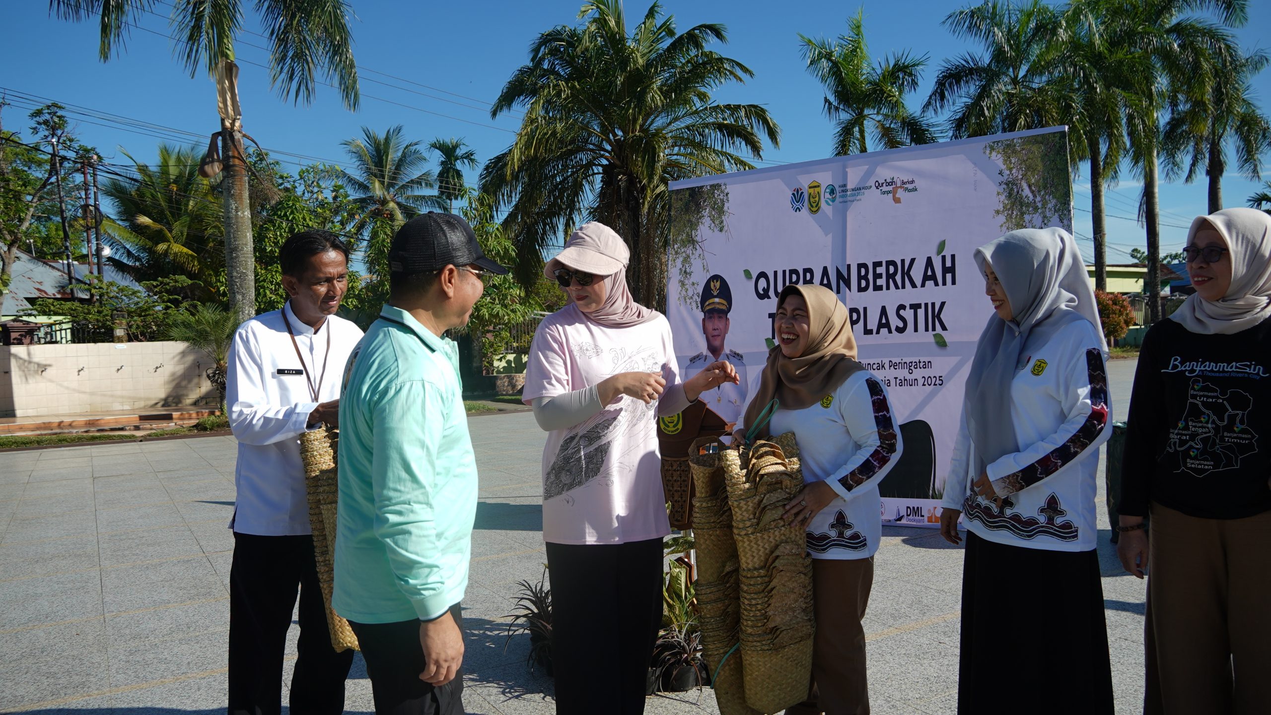 Jelang Idul Adha, Ananda Kampanyekan “Qurban Berkah Tanpa Plastik” di Banjarmasin