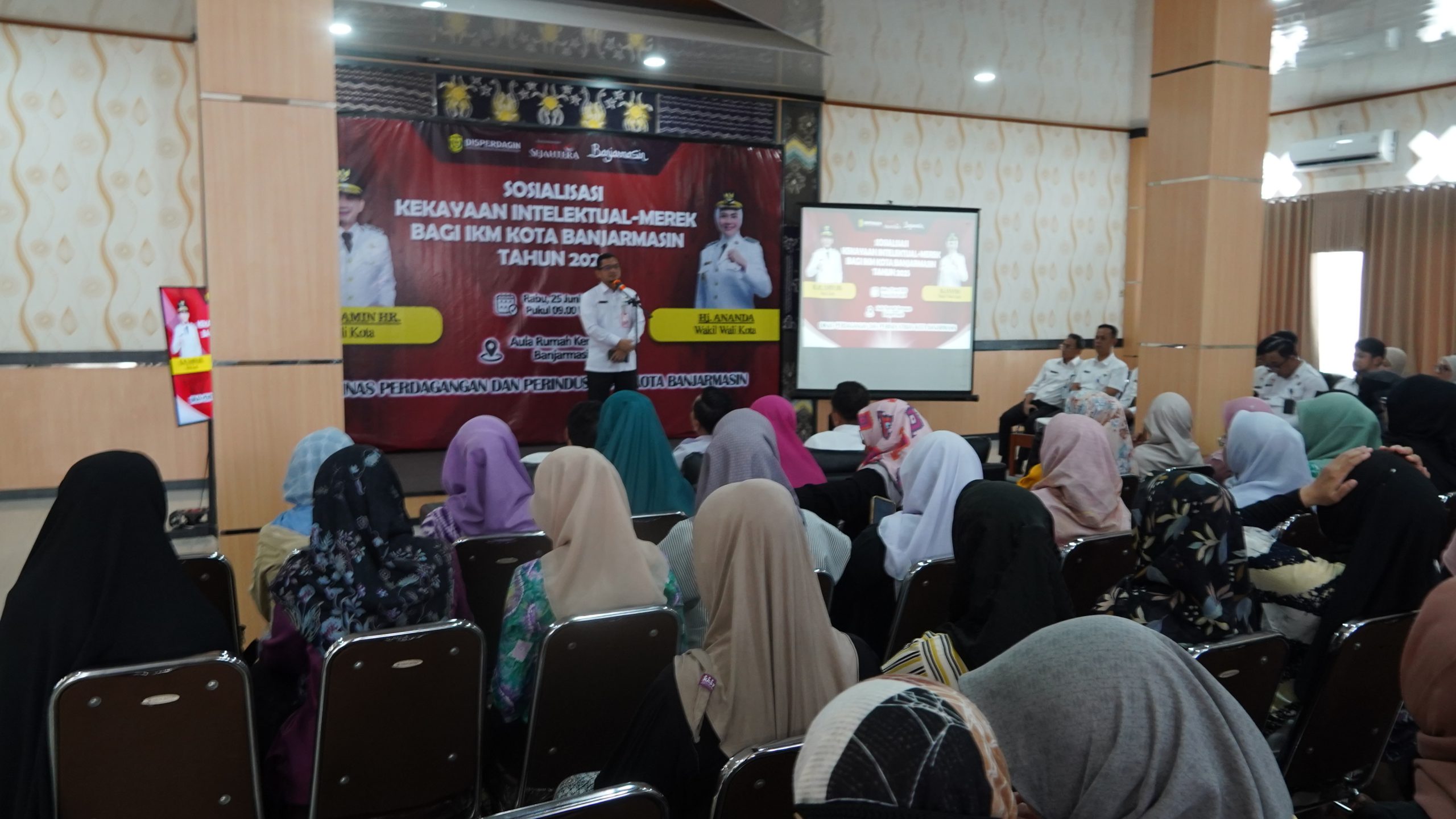 Pemkot Banjarmasin Fasilitasi Pendaftaran Merek Gratis bagi 100 IKM, Dorong Kesadaran Hukum Pelaku Usaha