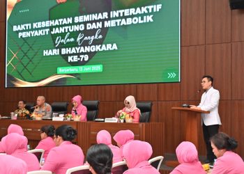 Polda Kalsel Gelar Seminar Penyakit Jantung dan Metabolik, Dorong Polri Lebih Peduli Kesehatan