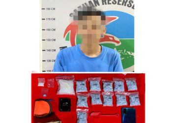 Satresnarkoba Polres Tanah Bumbu Bekuk Pengedar Sabu dan Ekstasi, Barang Bukti Hampir 600 Gram