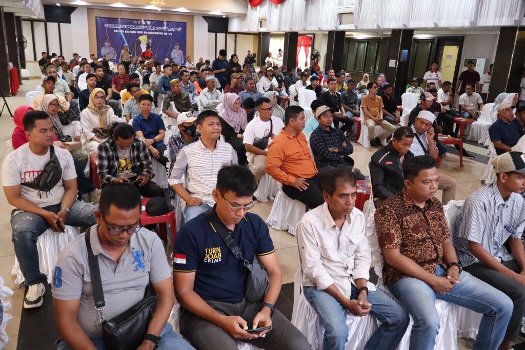 Domino Jadi Ajang Silaturahmi dan Kampanye Antinarkoba di Kapolda Kalsel Cup 2