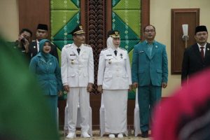 Banjarbaru Resmi Miliki Pemimpin Baru, Gubernur Muhidin Titip Harapan Besar pada Erna-Wartono