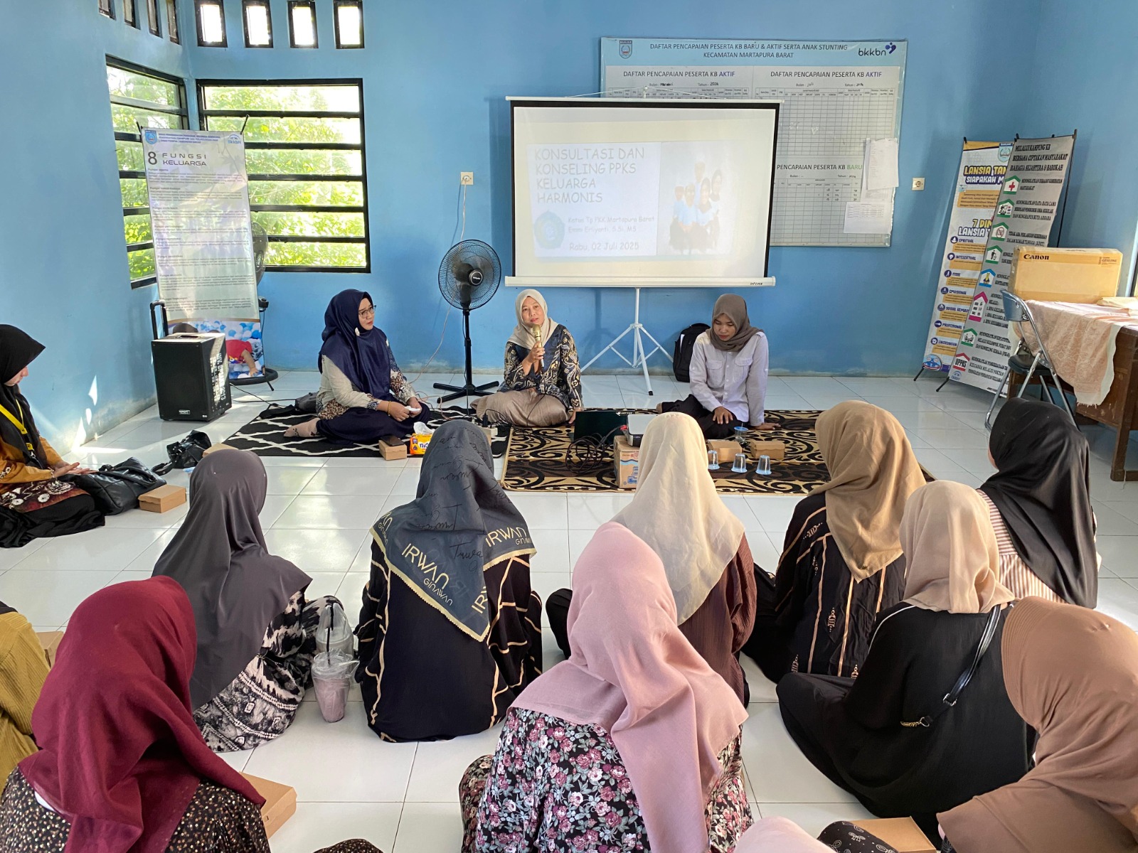 PPKS Gelar Konseling Keluarga di Martapura Barat, Dorong Peran Keluarga dalam Ciptakan Generasi Sehat