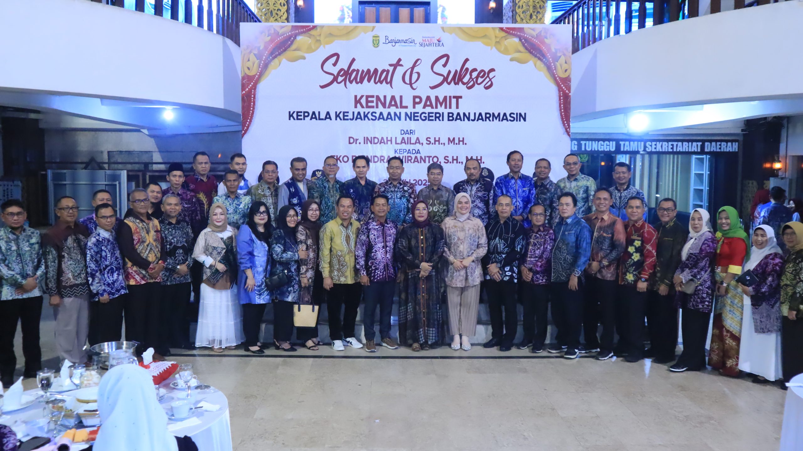 Pemkot Banjarmasin Gelar Pisah Sambut Kajari, Sambut Semangat Baru Kolaborasi Hukum