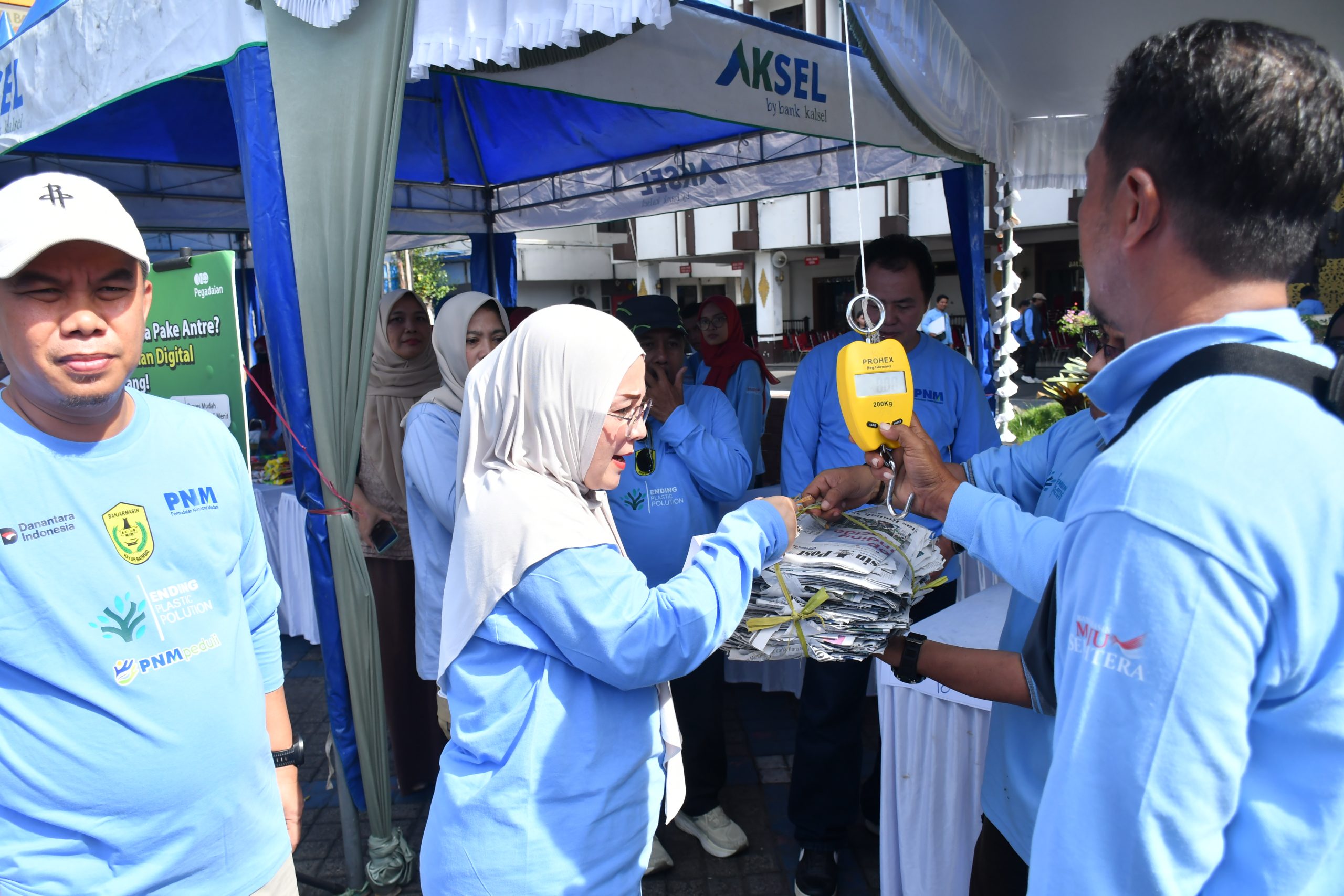 Tukar Sampah Jadi Sembako, Pemkot Banjarmasin Gaungkan Gaya Hidup Ramah Lingkungan