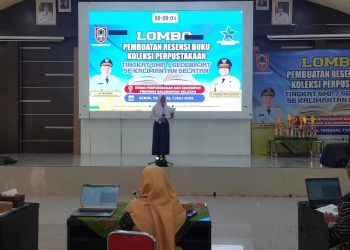 Lomba Resensi Buku Tingkat SMP Se-Kalsel, Dispersip Dorong Budaya Membaca Sejak Dini