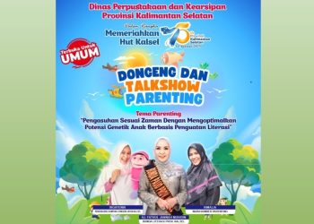 Dispersip Kalsel Ajak Orang Tua Tingkatkan Peran dalam Pengasuhan Lewat Dongeng dan Talkshow Parenting