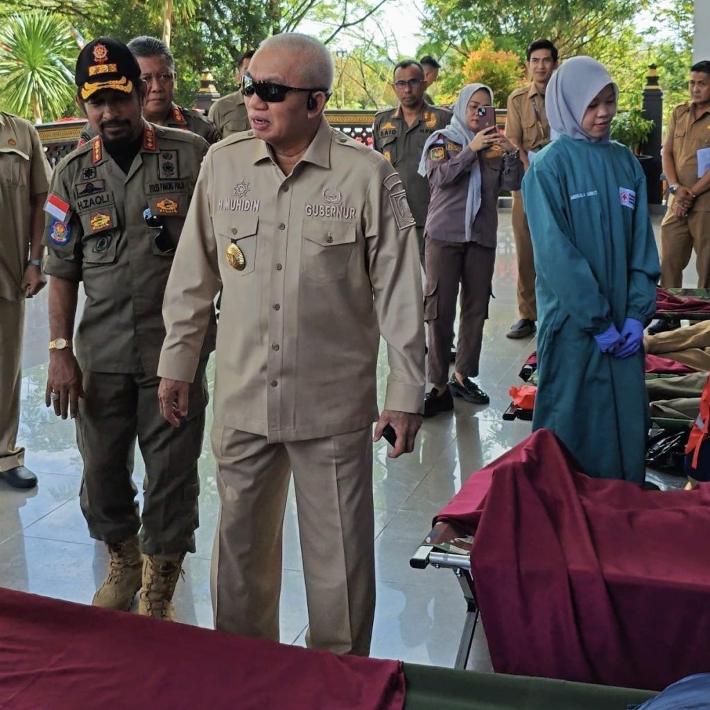 Donor Darah Satpol PP dan Damkar Meriahkan Hari Jadi ke-75 Provinsi Kalsel