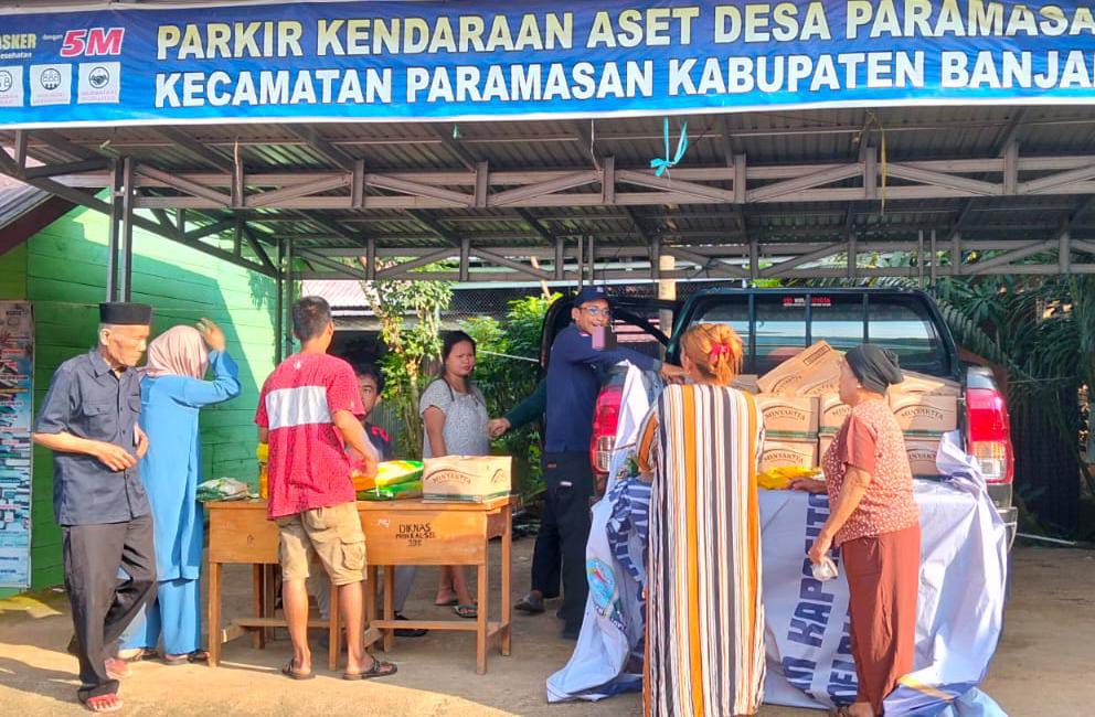 GPM dan Pasar Murah di Paramasan Bawah Diserbu Warga, Stok Habis dalam Dua Jam