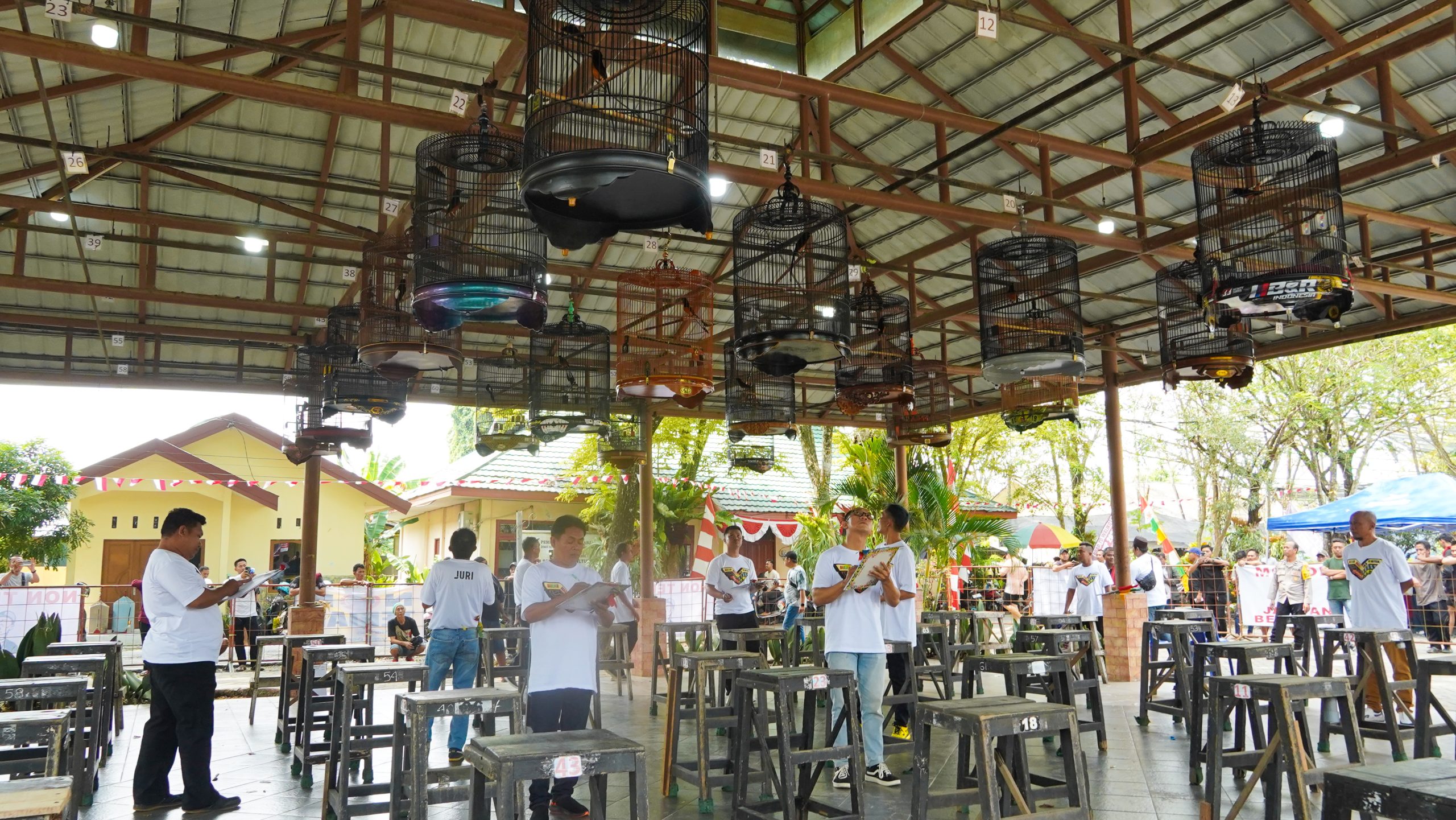 Lomba Burung Berkicau Ramaikan Pemanasan Piala Wali Kota Banjarmasin 2025