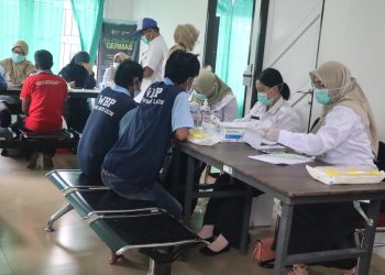 Lapas Batulicin Gelar Skrining TB, 134 Warga Binaan Jalani Pemeriksaan