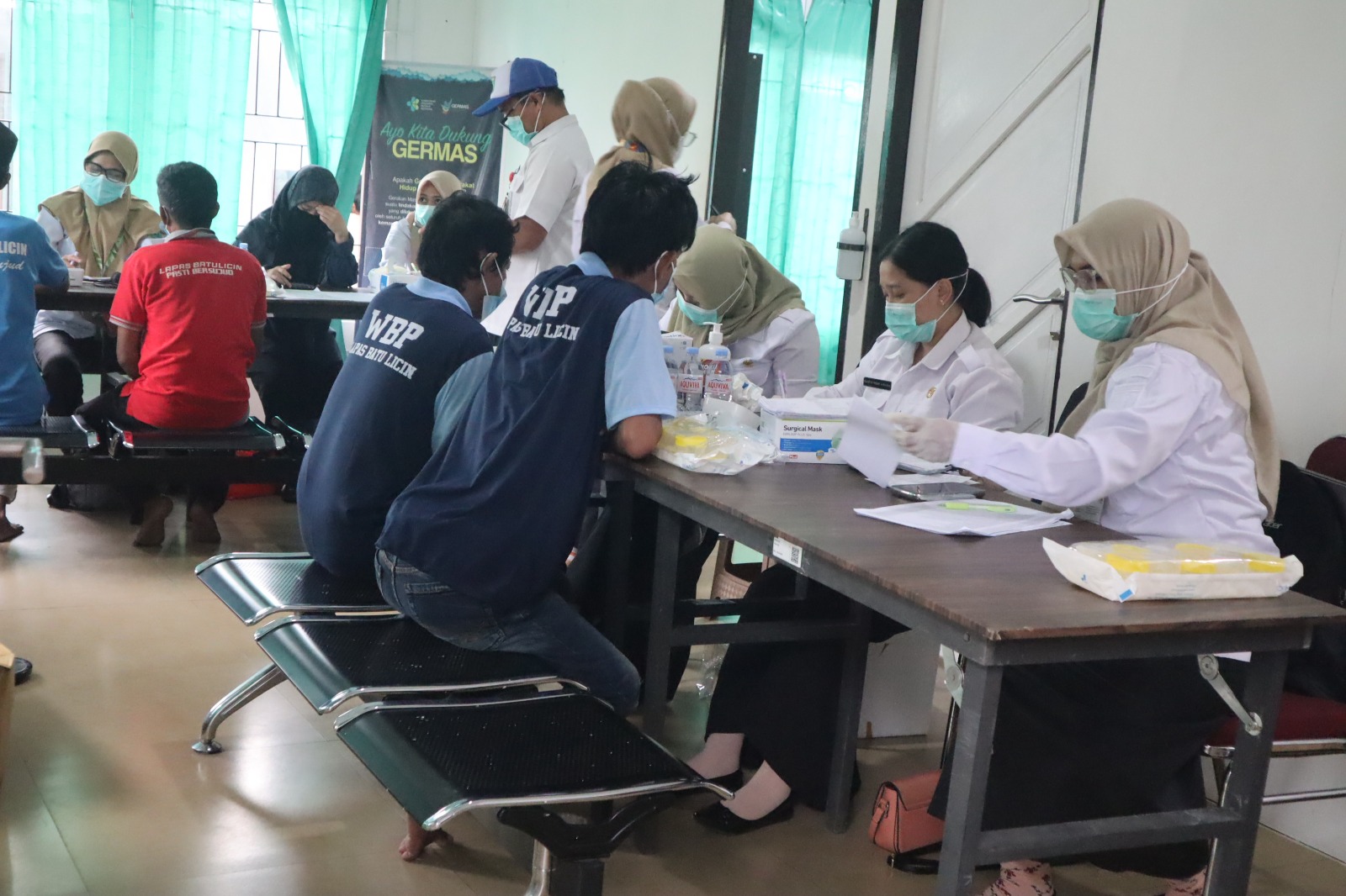 Lapas Batulicin Gelar Skrining TB, 134 Warga Binaan Jalani Pemeriksaan