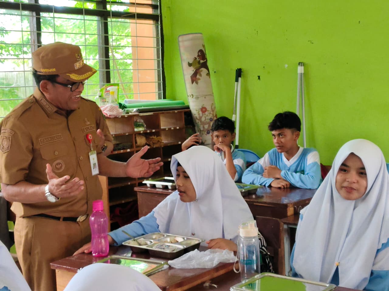 Pemkab HSU Resmi Luncurkan Program Makan Bergizi Gratis di Sekolah
