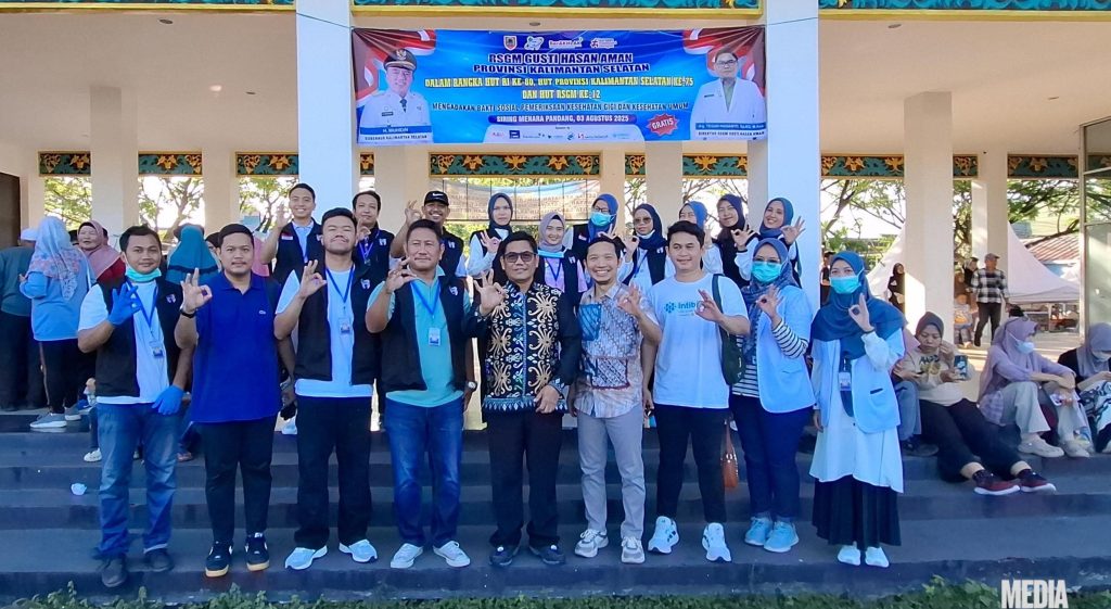 Rayakan HUT RI, HUT Kalsel, dan HUT RSGM ke-12, Warga Nikmati Pemeriksaan Kesehatan Gratis