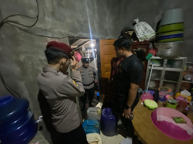 Polisi Gerebek Penjual Tuak di Balangan, 60 Liter Miras Diamankan