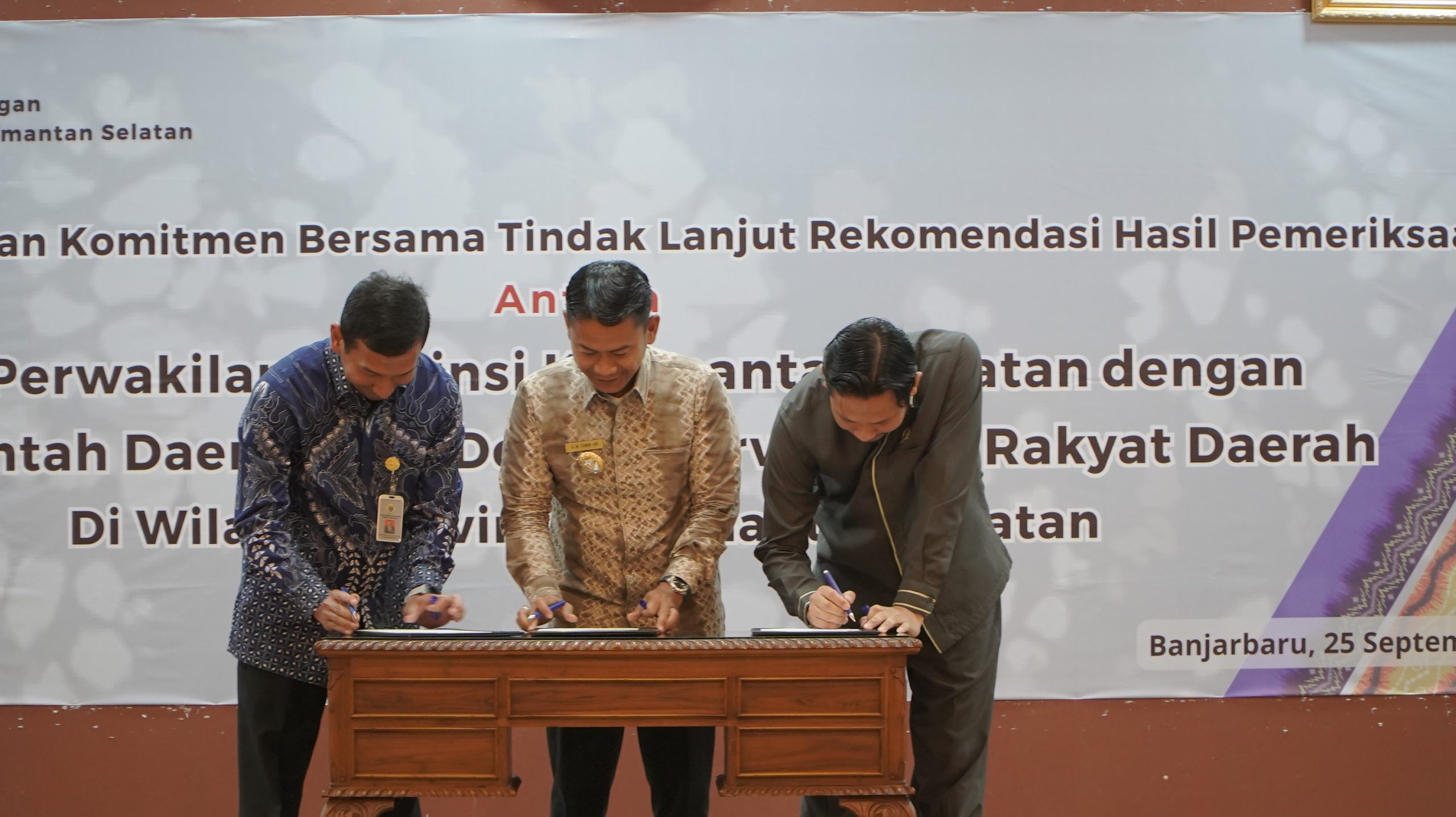 Pemprov Kalsel Targetkan Tuntaskan 451 Temuan BPK Sebelum Desember 2025
