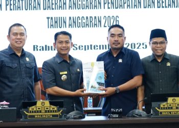 DPRD Banjarmasin Gelar Rapat Paripurna Bahas Raperda APBD 2026 Senilai Rp2,1 Triliun